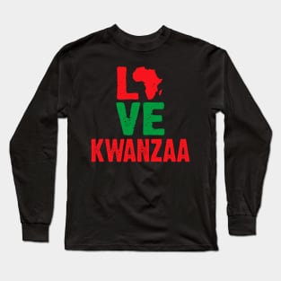 Love Kwanzaa Long Sleeve T-Shirt